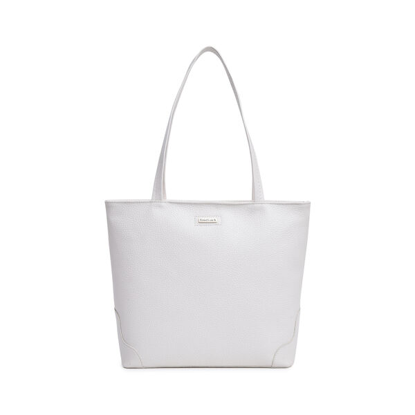 Fastrack Stylish Textured Tote Bag for Women | Trendy Casual Bag for Ladies, Women, Girls | Everyday College Bag Made of High-Quality Faux Leather (White) - image number 0