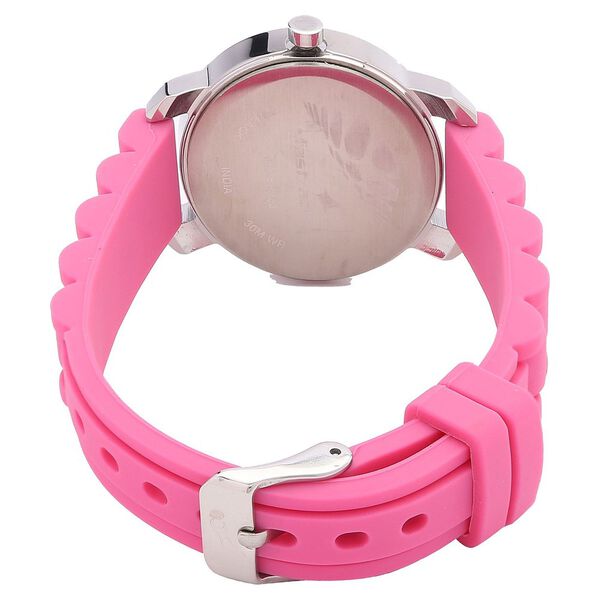 Fastrack Quartz Analog Black Dial Silicone Strap Watch for Girls - image number 2