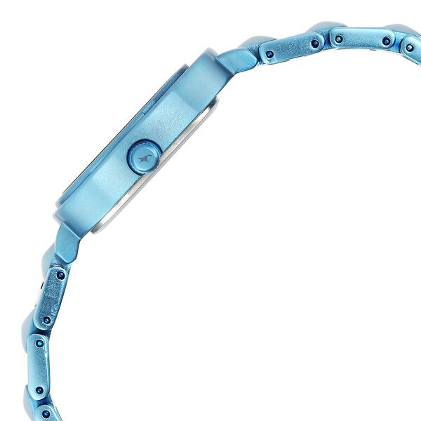 Fastrack Opulence Quartz Analog Blue Dial Metal Strap Watch for Girls - image number 4