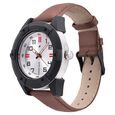 Fastrack Quartz Analog Silver Dial Leather Strap Watch for Guys - image number 2