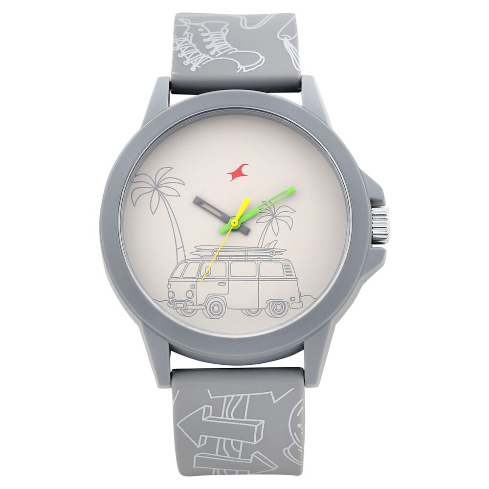 Fastrack watch 2025 silicone strap
