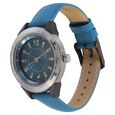 Fastrack Quartz Analog Blue Dial Leather Strap Watch for Girls - image number 2