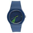 Fastrack Quartz Analog Blue Dial Silicone Strap Watch for Unisex