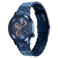 Fastrack Exuberant Quartz Multifunction Blue Dial Stainless Steel Strap Watch for Guys - image number 3