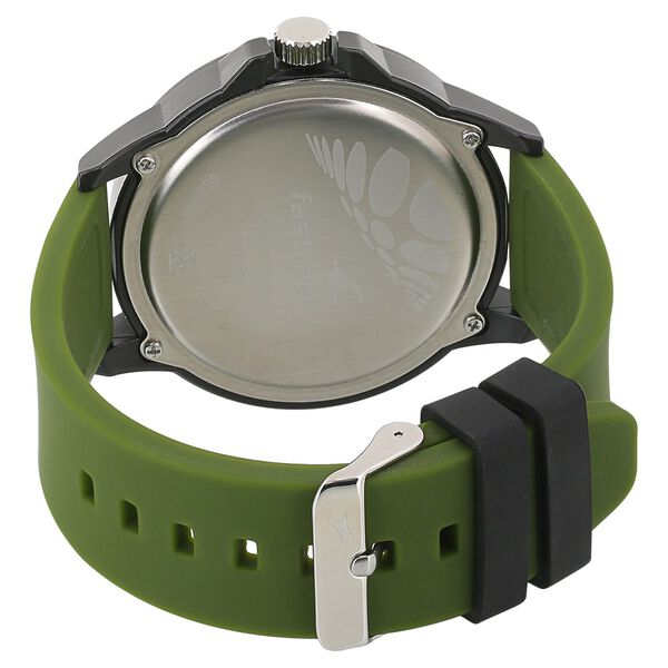 Fastrack Valentine Quartz Analog White Dial Silicone Strap Unisex Watch - image number 3