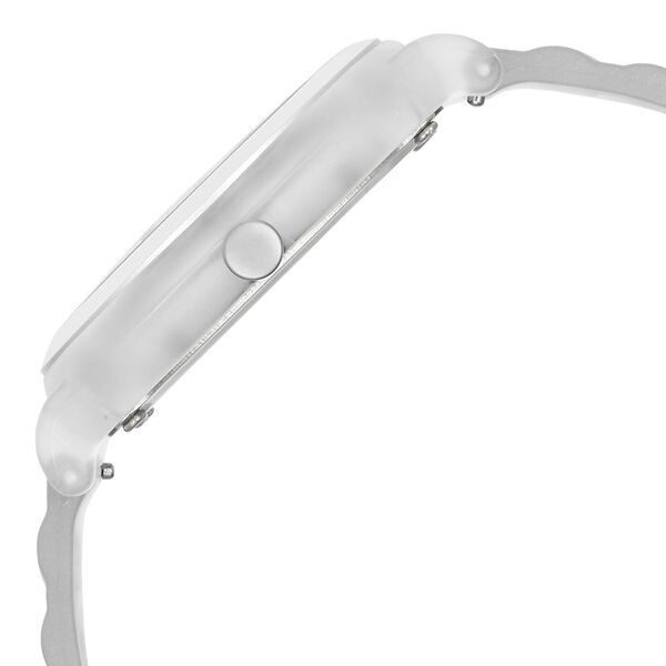 Fastrack Bare Quartz Analog Skeleton Unisex Watch With Grey Dial And Translucent Plastic Strap - image number 4