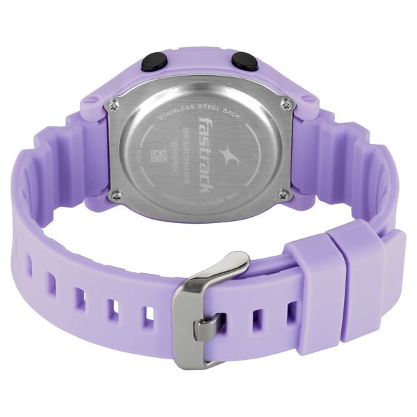 Fastrack StreetStyle Unisex Plush Lavender Digital Watch - image number 5