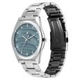 Fastrack Gelato Silver metal strap watch with Mint chip dial for Guys - image number 2
