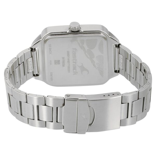 Fastrack Varsity Quartz Analog White Dial Stainless Steel Strap Watch for Guys - image number 3