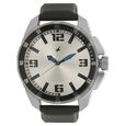 Fastrack Quartz Analog Grey Dial Leather Strap Watch for Guys - image number 0
