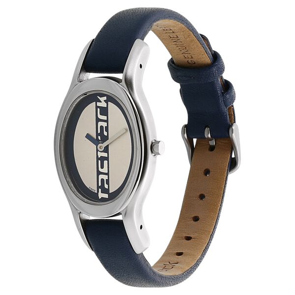 Fastrack Quartz Analog White Dial Leather Strap Watch for Girls - image number 1