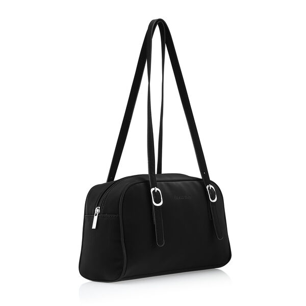 Fastrack Spacious Shoulder Bag in Black - image number 2