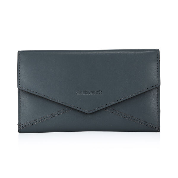 Fastrack Navy Blue Envelop Wallet - image number 0