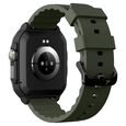 Fastrack Active Pro with 4.69 cm AMOLED Display and AOD, Functional Crown, BT Calling Rugged Smartwatch with Khaki Strap - image number 3