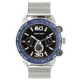 Fastrack Denim Quartz Analog with Day and Date Beige Dial Stainless Steel Strap Watch for Guys