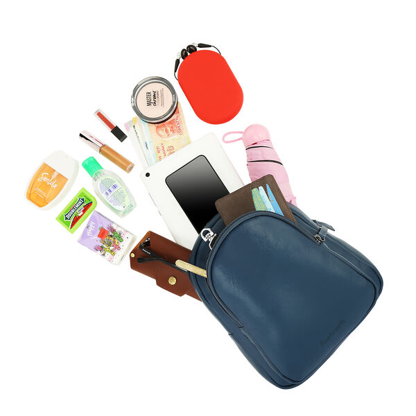 Blue Mini Backpack - image number 6
