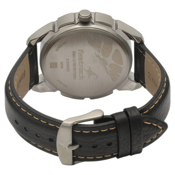 Fastrack Silver Dial Quartz Analog with Day and Date Watch for Guys - image number 4