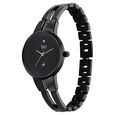 Fastrack Vyb Halo Quartz Analog Black Dial Metal Strap Watch for Girls - image number 3