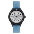 Fastrack Modular Quartz Analog Silver Dial Leather Strap Watch for Girls - image number 1