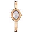 Vyb Luna By Fastrack Quartz Analog White Dial Rose Gold Metal Strap Watch For Girls - image number 0