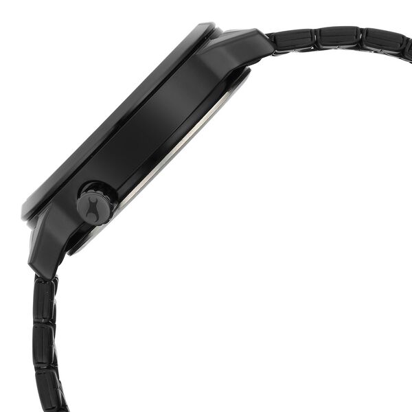 Fastrack Exuberant Quartz Multifunction Black Dial Stainless Steel Strap Watch for Guys - image number 4