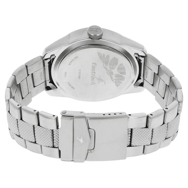 Fastrack Motorheads Quartz Analog Black Dial Stainless Steel Strap Watch for Guys - image number 3