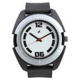 Fastrack Bare Basics Quartz Analog White Dial Plastic Strap Watch for Guys
