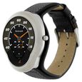 Fastrack Quartz Analog Black Dial Leather Strap Watch for Guys - image number 2