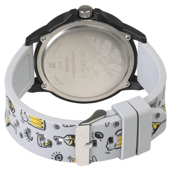 Fastrack Wicked Lines Quartz Analog Black Dial Silicone Strap Unisex Watch - image number 4