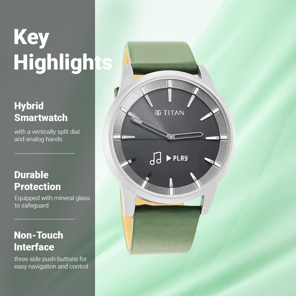 Titan hybrid watch top