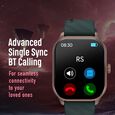 Fastrack Reflex Power|4.97 CM Super AMOLED Arched Display|410 x 502 Pixel Resolution|IP68 WR With Blue Strap - image number 2
