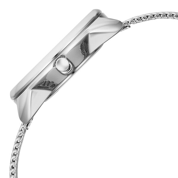 Fastrack Stunners Quartz Analog Pink Dial Silver Stainless Steel Strap Watch For Girls - image number 4