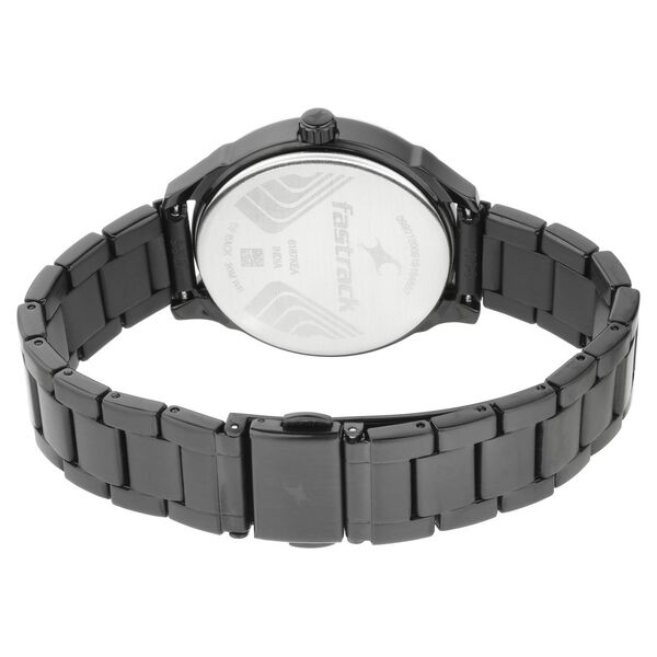 Fastrack All Nighters Quartz Analog Blue Dial Stainless Steel Strap Watch for Girls - image number 4