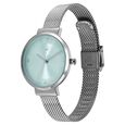 Fastrack Stunners X Quartz Analog Green Dial Stainless Steel Strap Watch For Girls - image number 2