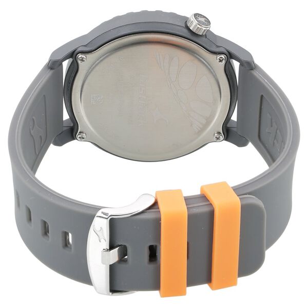 Fastrack Quartz Analog Grey Dial Silicone Strap Watch for Unisex - image number 3