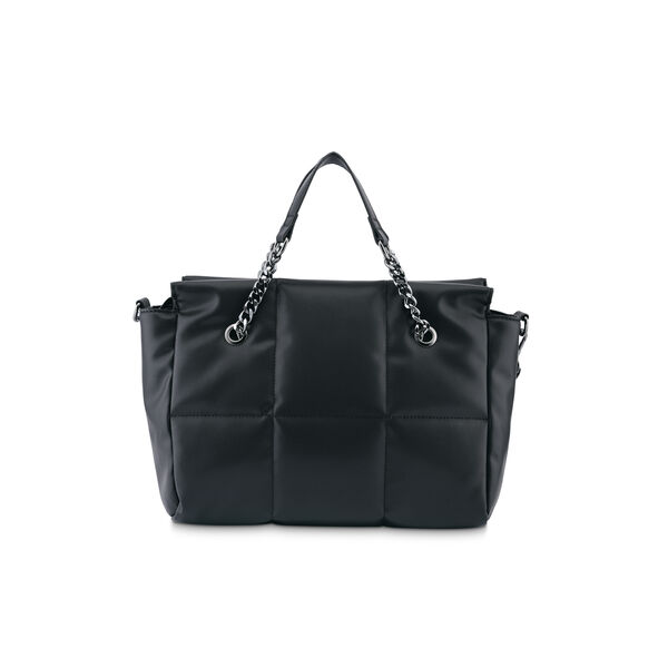 Fastrack Puff It Up Satchel in Black - image number 4