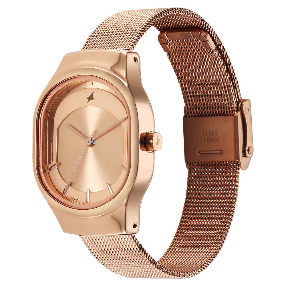 X watch sales rose gold