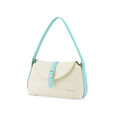 Fastrack Colour Pop Shoulder Bag in White and  Blue - image number 3