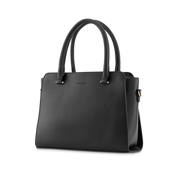 Fastrack Black Large Satchel Bag for Women - image number 3