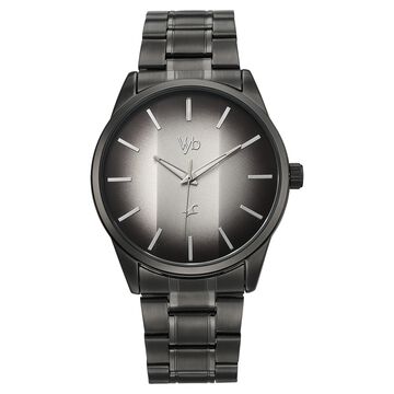 Vyb Drift By Fastrack Quartz Analog Grey Dial Grey Stainless Steel Strap Watch For Guys