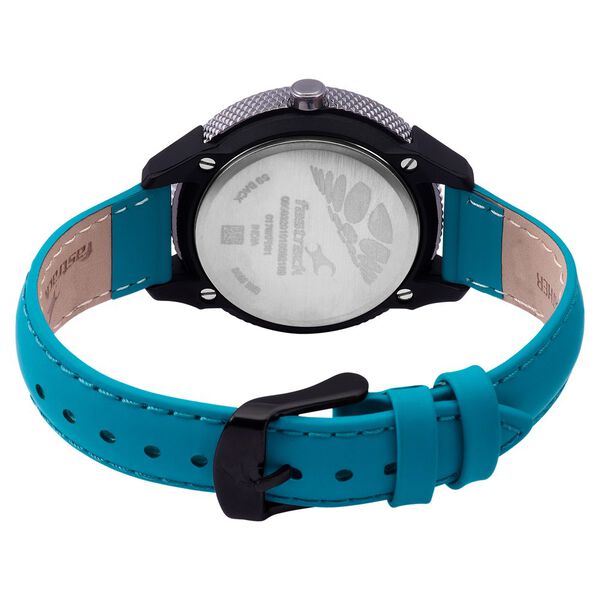 Fastrack Modular Quartz Analog Black Dial Leather Strap Watch for Girls - image number 4
