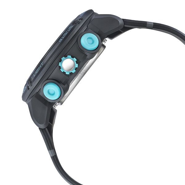 Fastrack Streetwear Blue Dial with Black Colour Strap Watch for Guys - image number 3