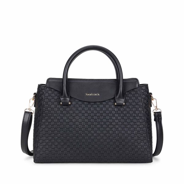 Noir gridelle satchel - image number 1