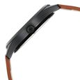 Fastrack Stunners Quartz Analog Black Dial Brown Leather Strap Watch For Guys - image number 3