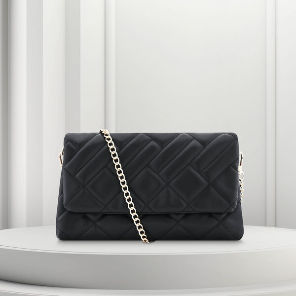 Quilted Chic Flap Bag - image number 0