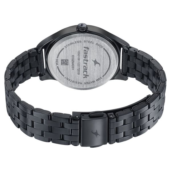 Fastrack Style Up Grey Dial Stainless Steel Strap Watch for Girls - image number 4