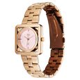 Vyb Manifester By Fastrack Quartz Analog Rose Gold Mother Of Pearl Dial Rose Gold Stainless Steel Strap Watch For Girls - image number 4