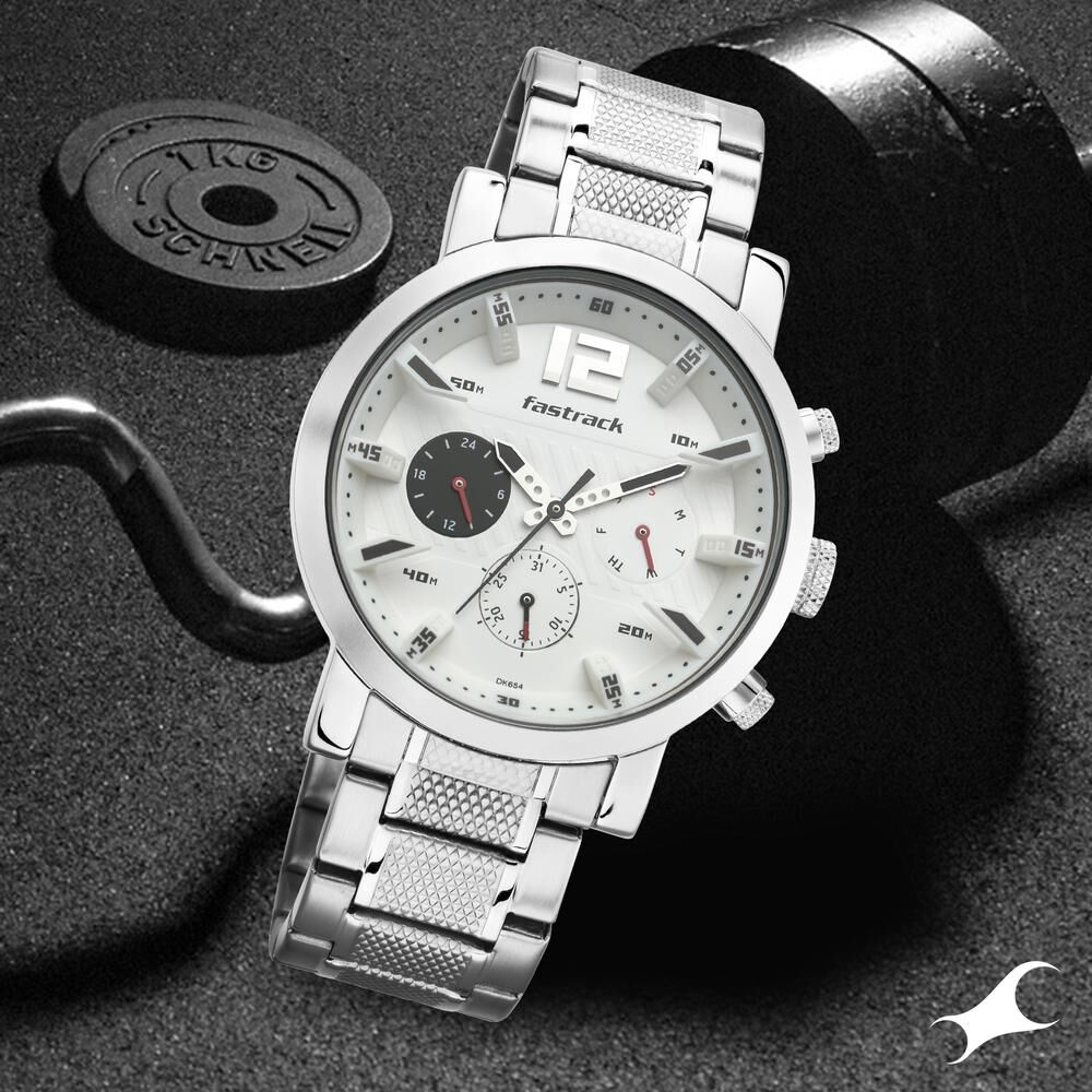 White best sale watch fastrack
