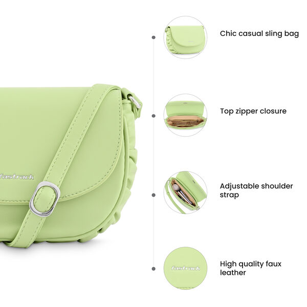 Mint Green Sling Bag - image number 8