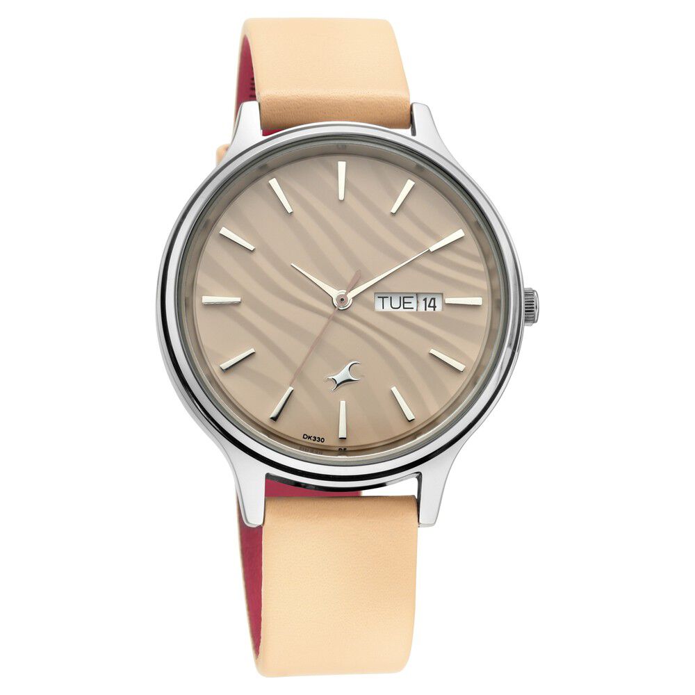 Fastrack big hot sale dial ladies watches